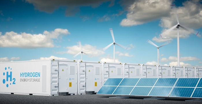 Image: Green energy production and transmission